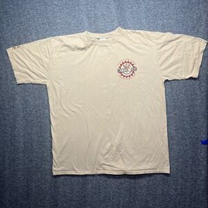 Crazy Shirts T-Shirt Mens XL Tan Better Call Dad Graphic Funny Tee AXPG830